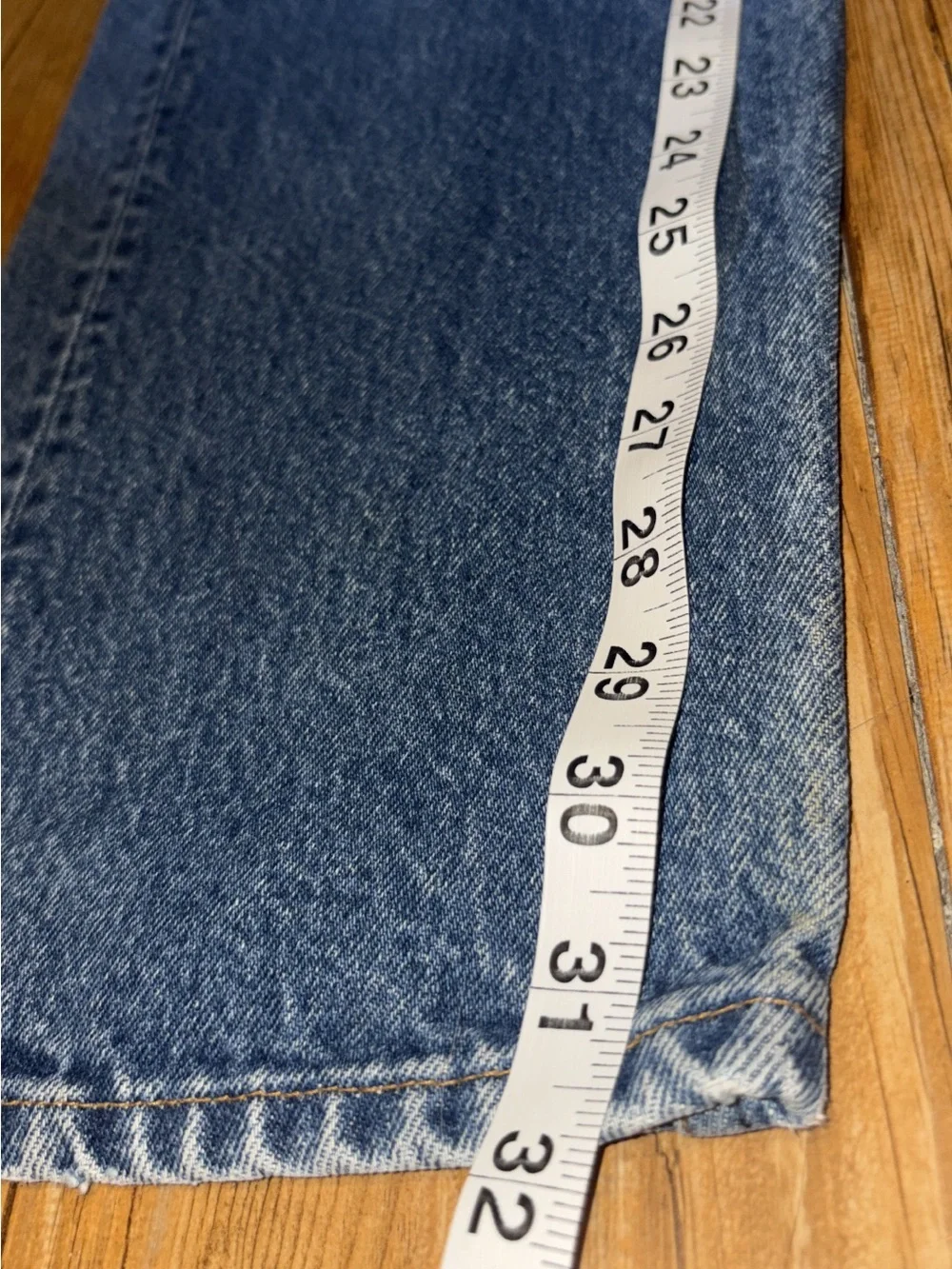 1987 505 Levi dash wash jeans